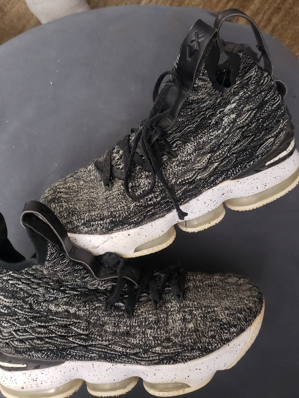Nike Zoom Lebron XV 15 “Ashes” Black Oreo